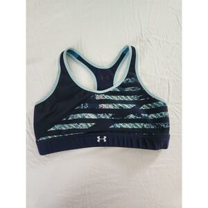Under Armour Womens Multi‎ Blue Sports Bra Size Small